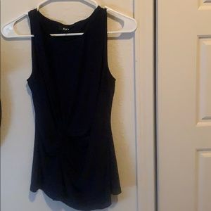 Fun navy blouse size s